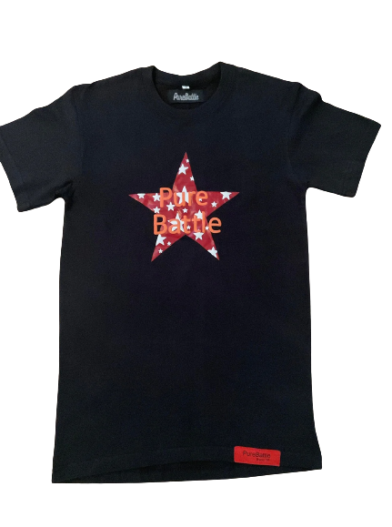 Shooting Stars Tee (Black)